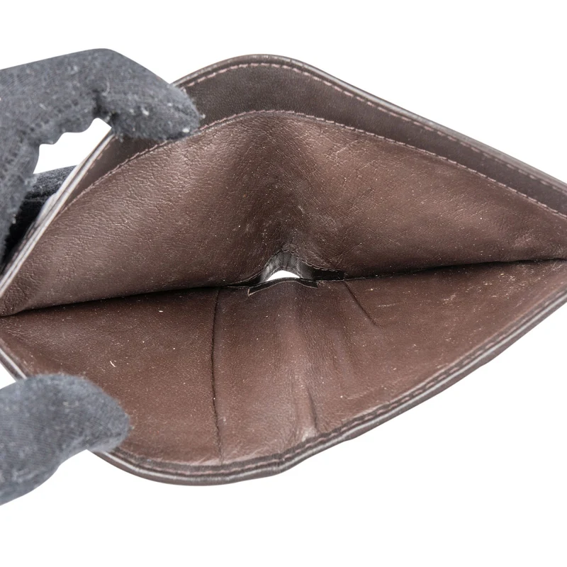 Bottega Veneta Intrecciato Leather Bifold Card Holder Wallet