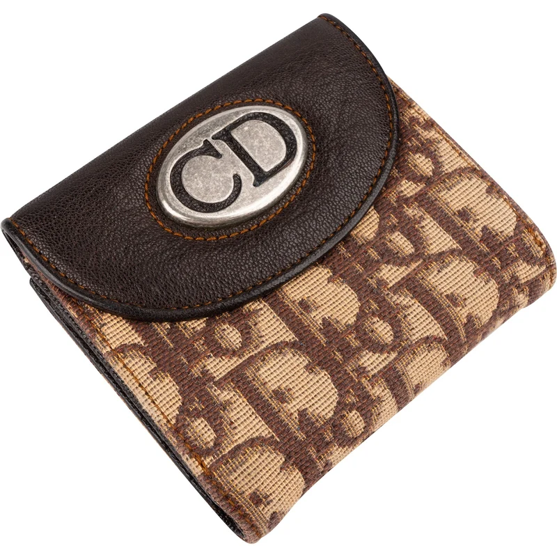 Christian Dior Trotter Monogram Bifold Wallet
