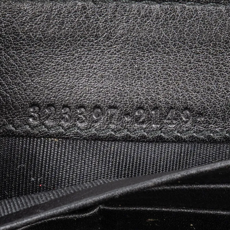 Gucci Guccissima Leather Zip Around Wallet