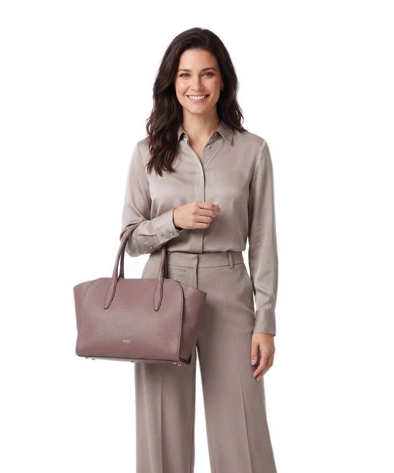 Abro Agave Blossom Small Handtasche rosewood