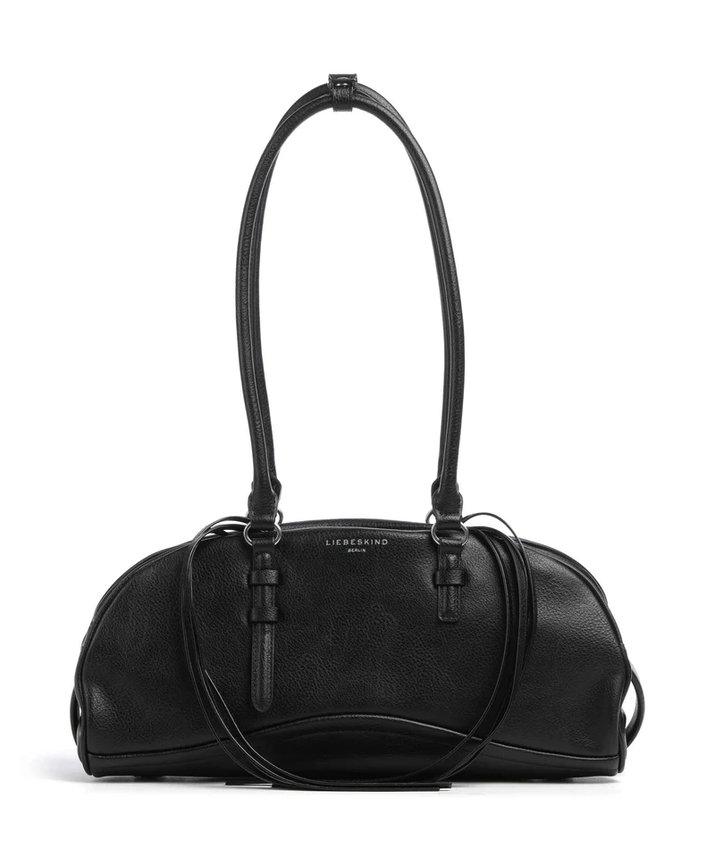 Liebeskind Capri Cow Naturale M Schultertasche black