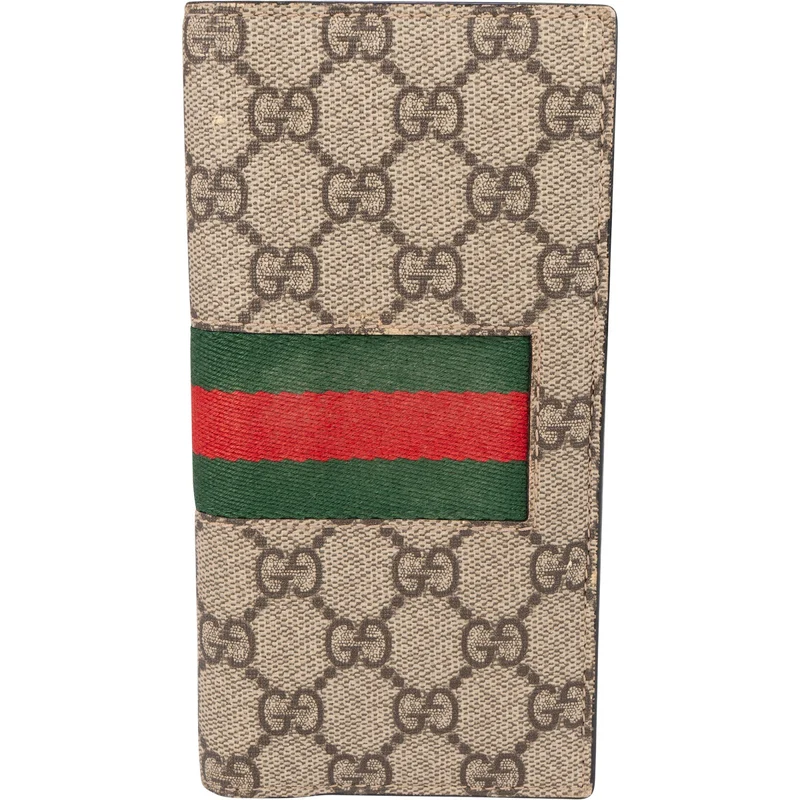Gucci Monogram GG Supreme Canvas Ophidia Wallet