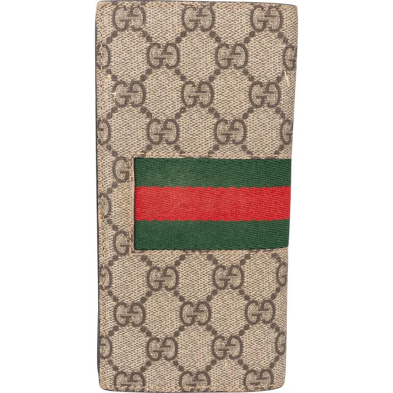 Gucci Monogram GG Supreme Canvas Ophidia Wallet
