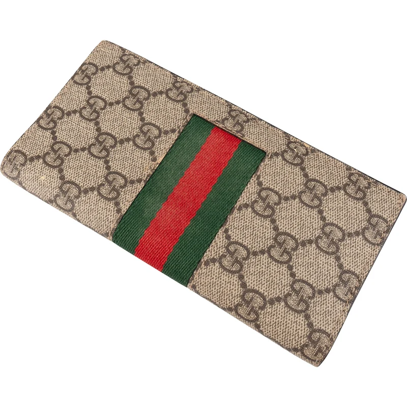 Gucci Monogram GG Supreme Canvas Ophidia Wallet