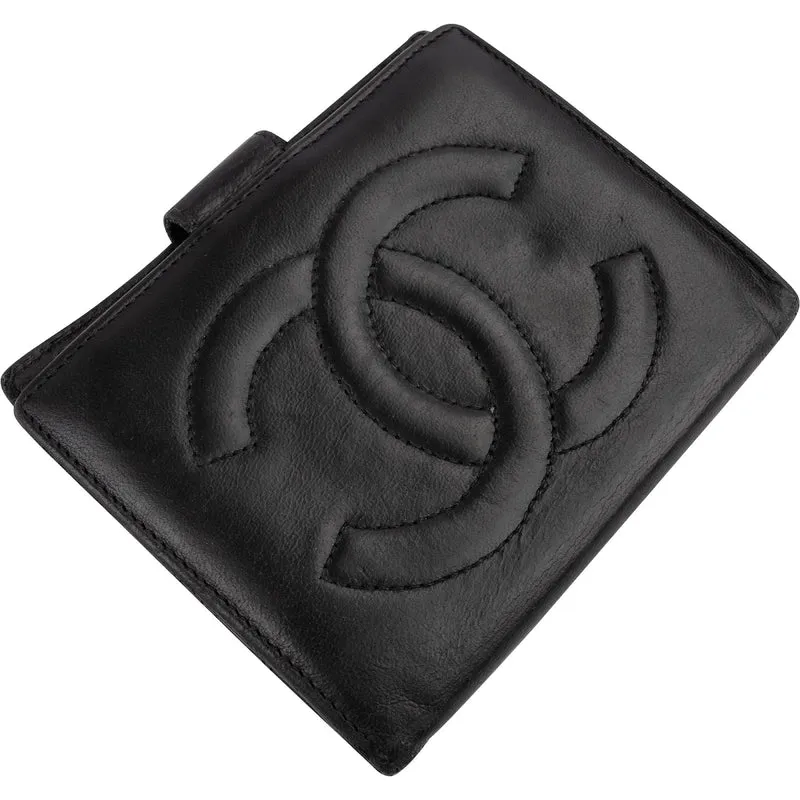 Chanel Lambskin CC Bifold Wallet