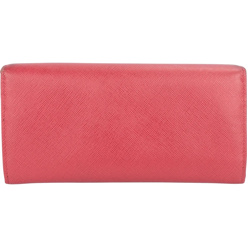Prada Saffiano Leather Continental Wallet
