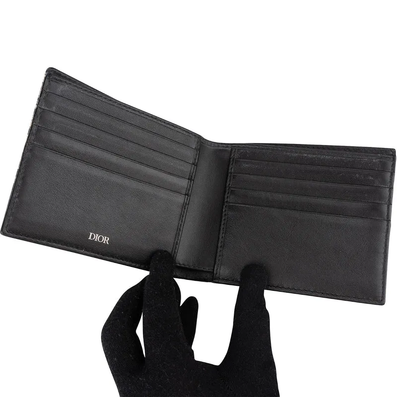 Christian Dior Oblique Trotter Monogram Jacquard Bifold Card Holder Wallet