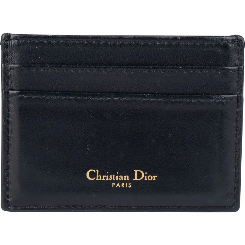 Christian Dior Oblique Trotter Monogram Card Holder
