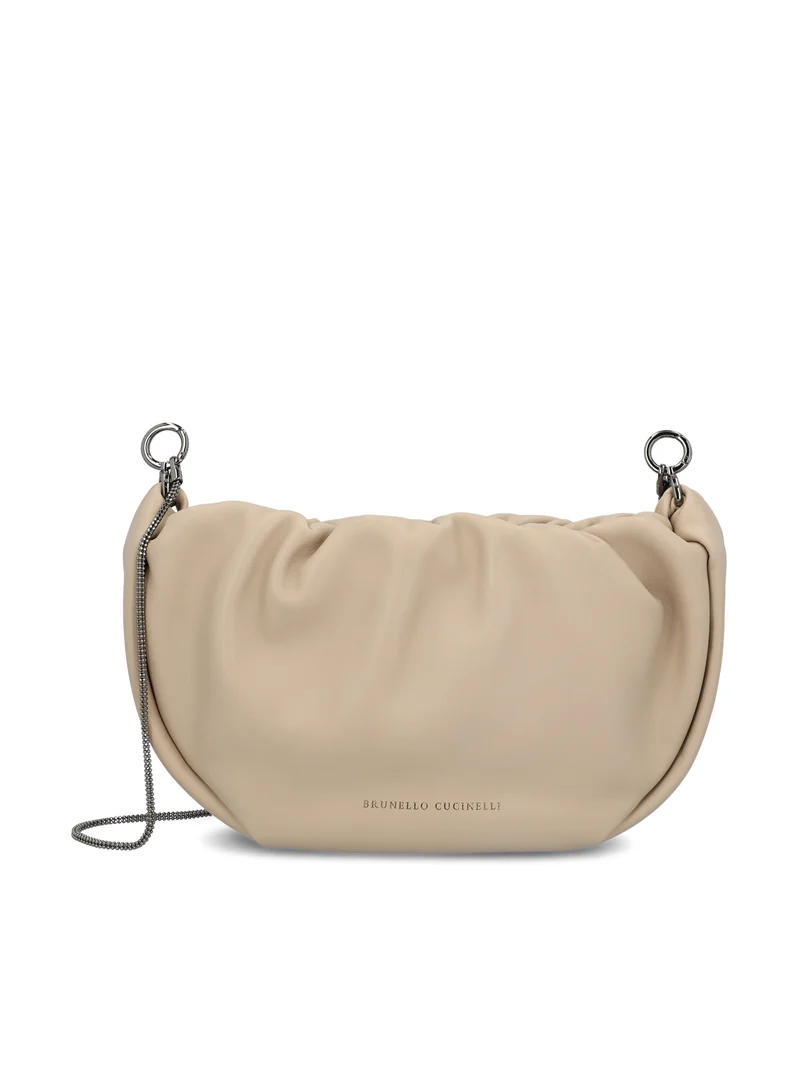 BRUNELLO CUCINELLI Borsa Hobo Brioche