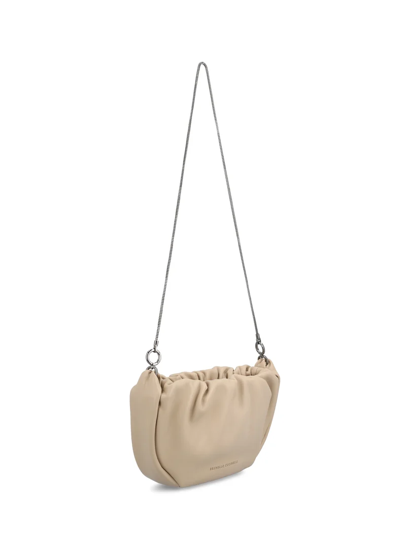 BRUNELLO CUCINELLI Borsa Hobo Brioche