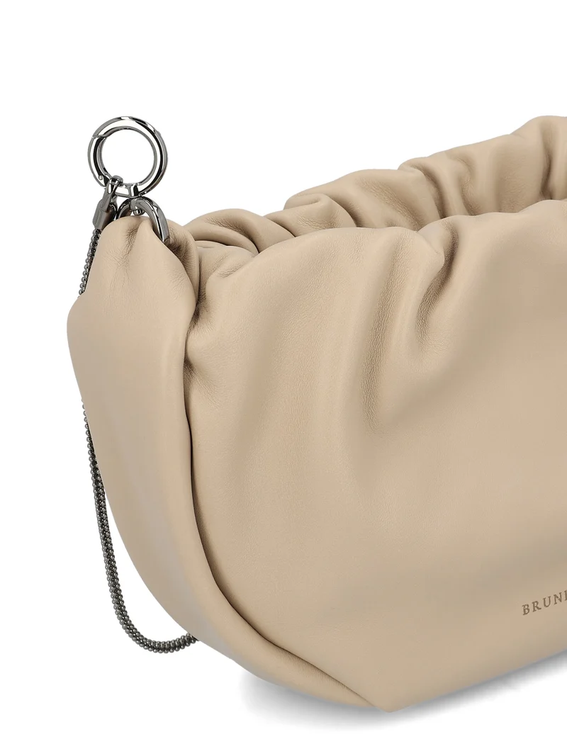 BRUNELLO CUCINELLI Borsa Hobo Brioche