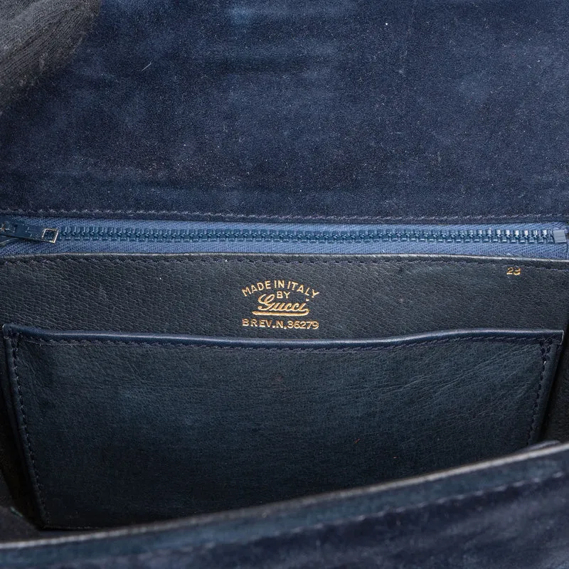 Gucci Suede Sylvie Small Crossbody Bag
