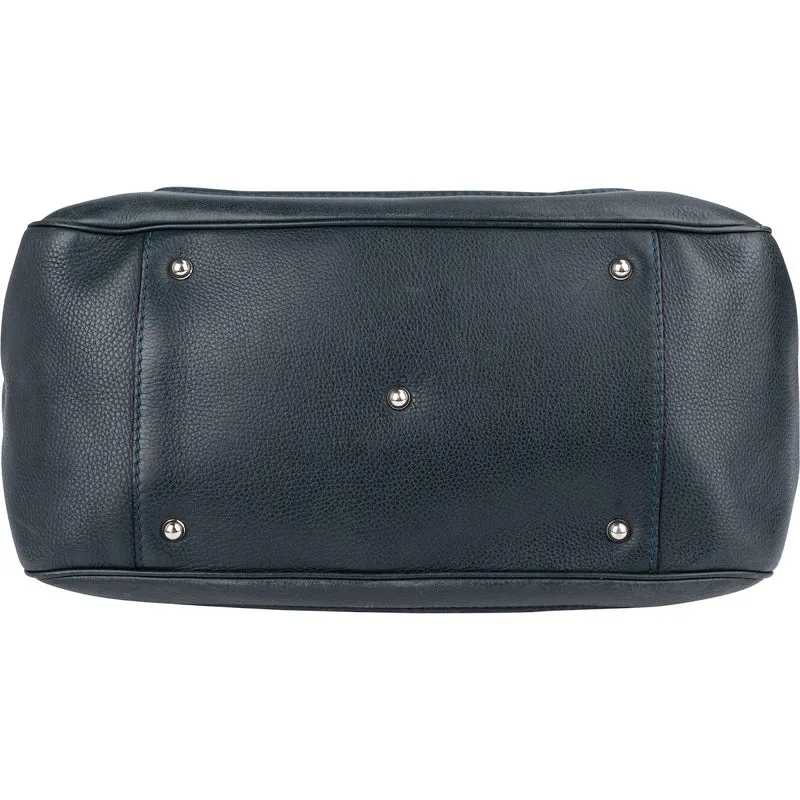 Gucci Guccissima Leather Bamboo Top Handle Tote Handbag