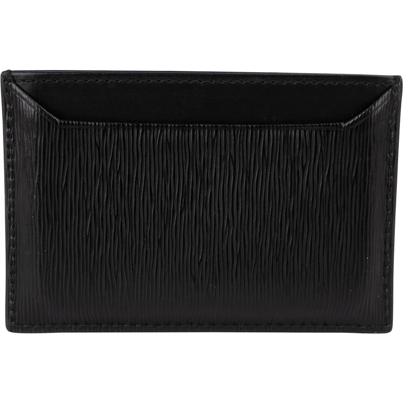 Prada Black Saffiano Move Leather Card Holder
