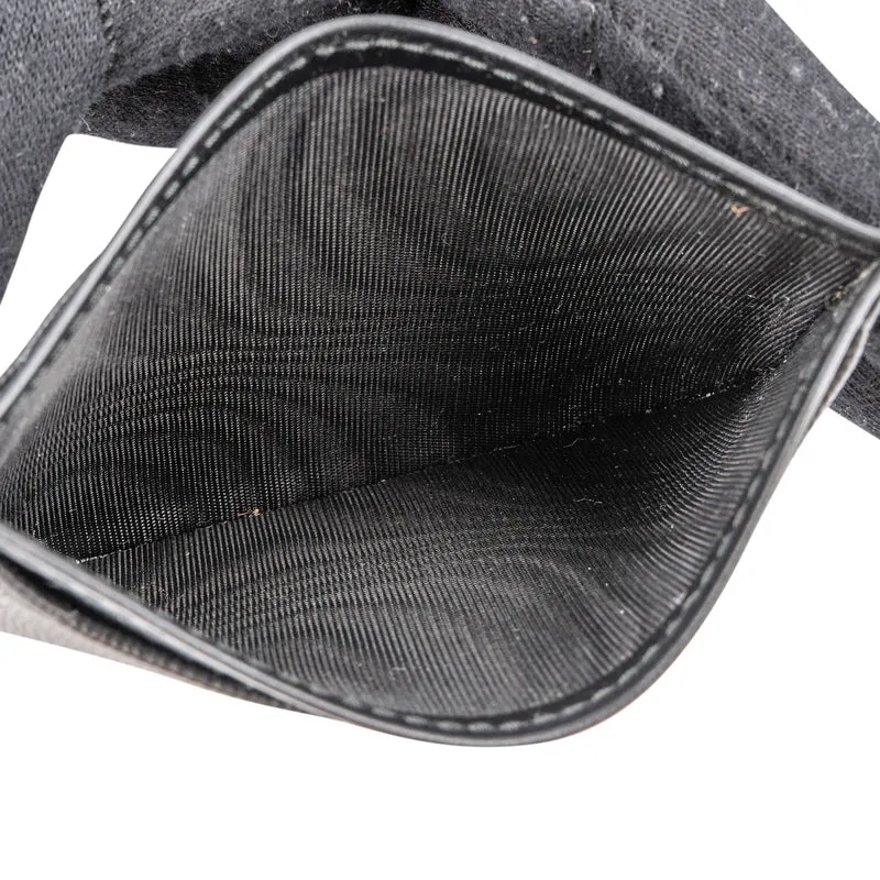 Prada Black Saffiano Move Leather Card Holder