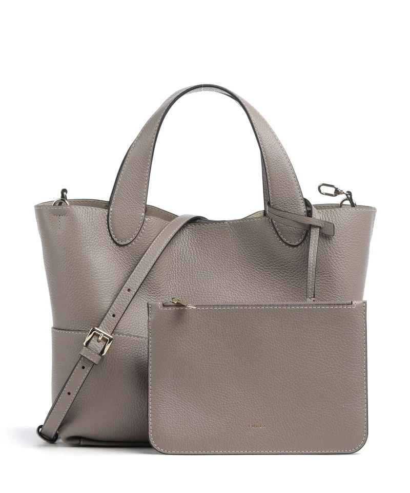 Furla Primrose M Handtasche stucco gray