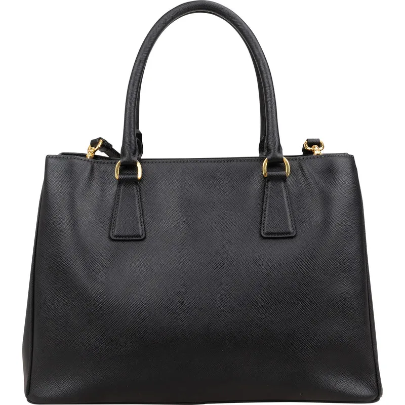 Prada Saffiano Leather Galleria Tote Handbag