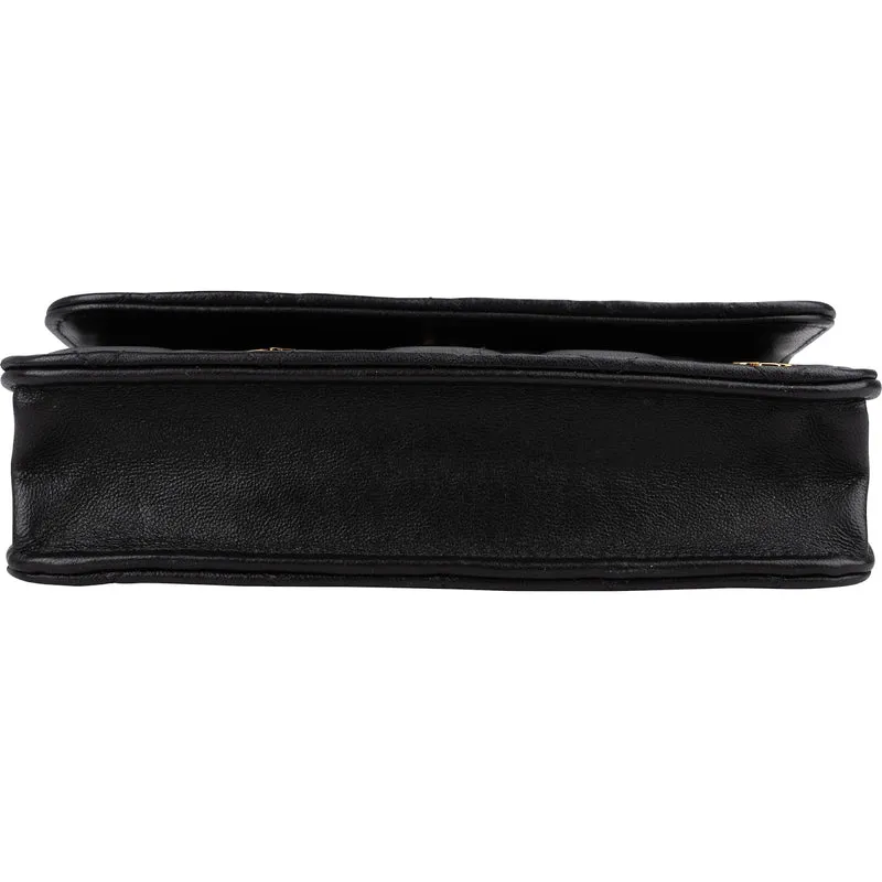 Chanel Quilted Lambskin Coco Casino Single Flap Crossbody Bag