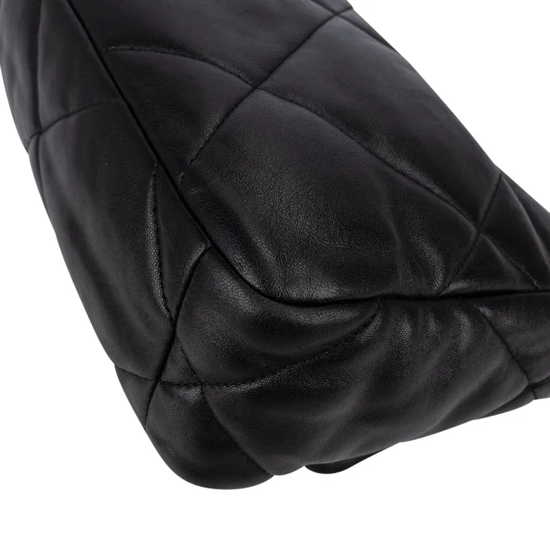 Chanel 19 Quilted Lambskin Single Flap Crossbody Bag Small