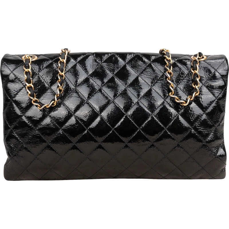 Chanel Patent Leather Ultimate Soft Single Flap Crossbody Bag