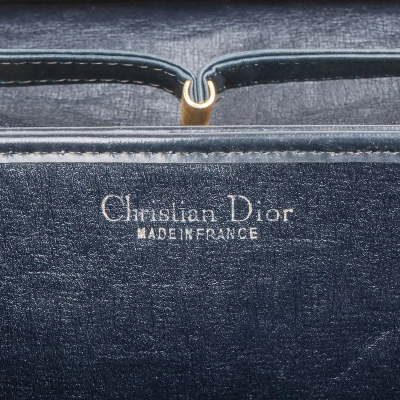 Christian Dior Monogram Oblique Canvas Vintage Flap Crossbody Bag