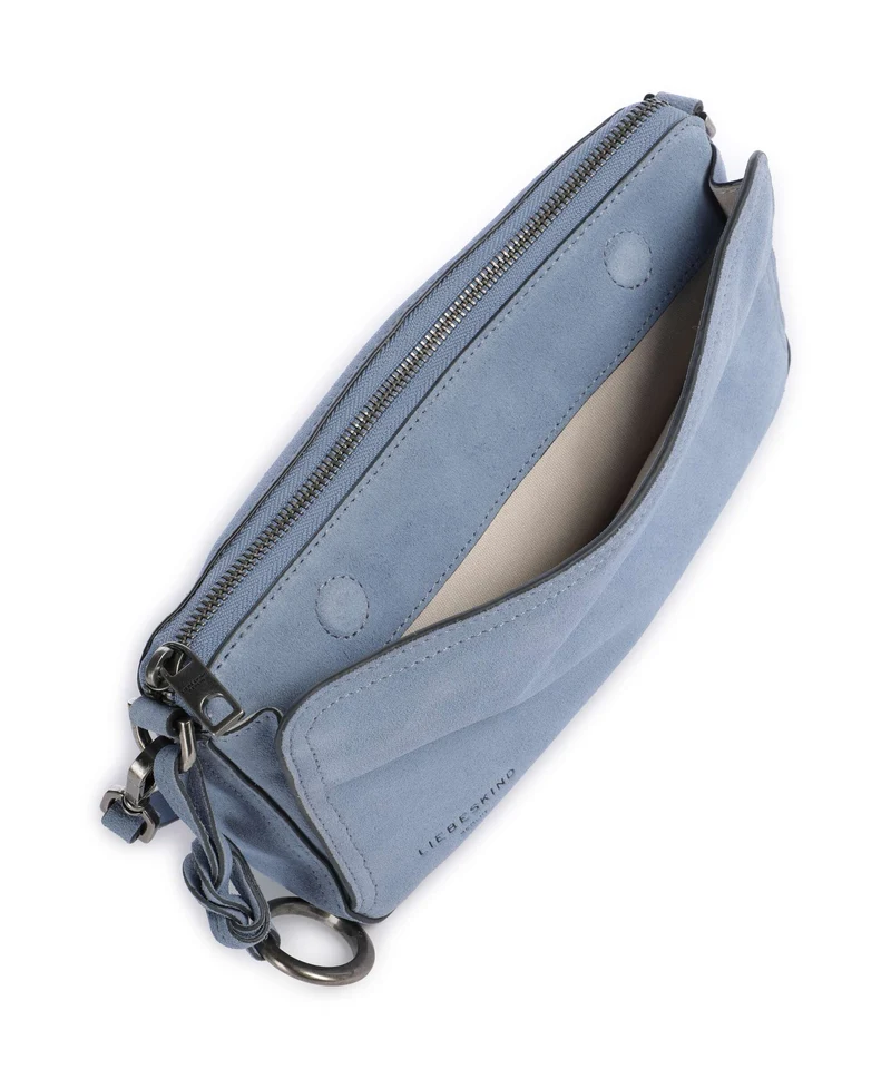 Liebeskind Clarice II Hydro Suede M Umhängetasche flower blue