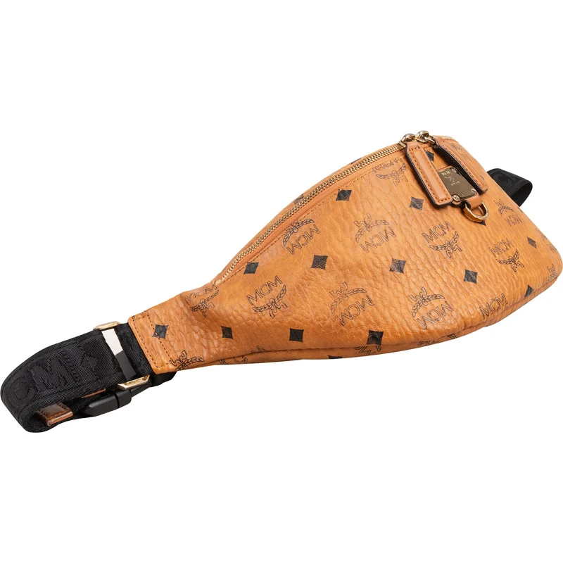 MCM Monogram Visetos Belt Crossbody Bag