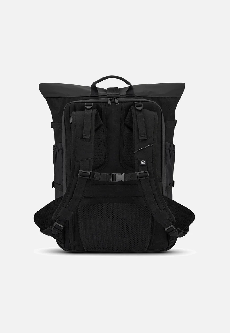 Allen Large Travel Schwarz - Rolltop Rucksack
