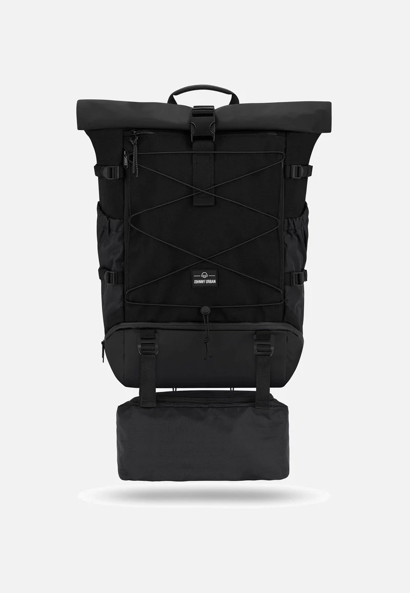 Allen Large Travel Schwarz - Rolltop Rucksack