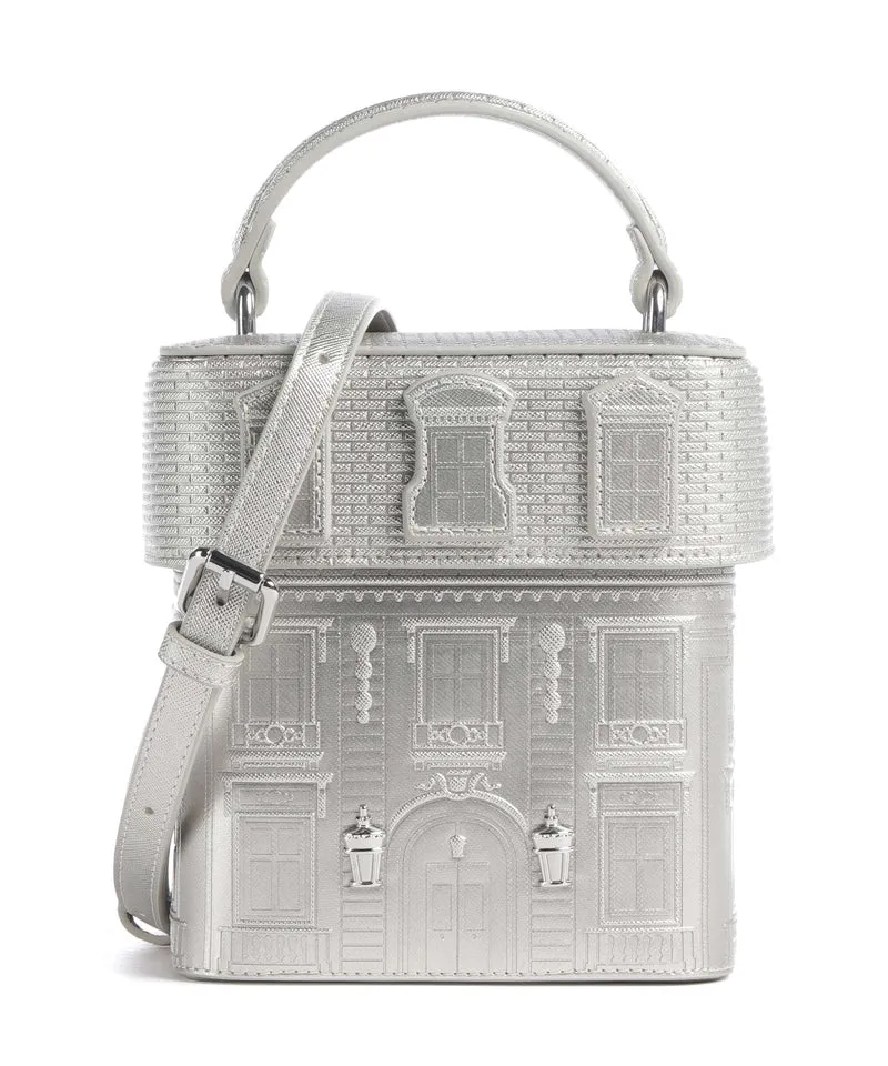 Karl Lagerfeld K/Rue St Guillaume Umhängetasche silver