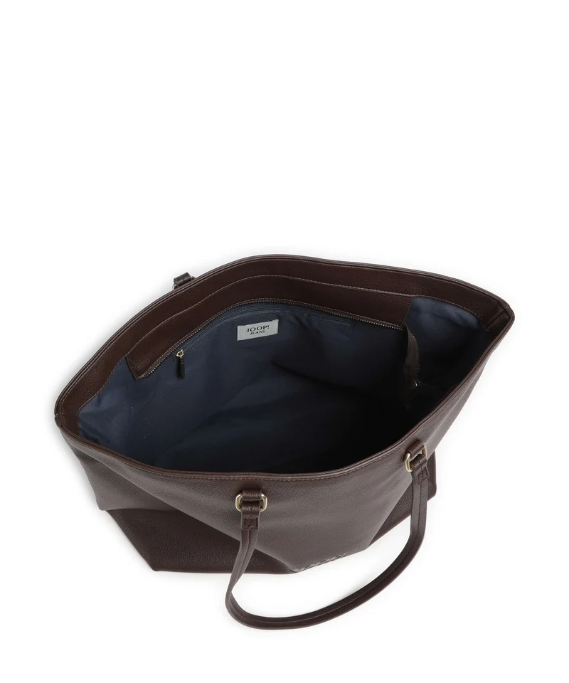 JOOP! Jeans Cuore Lettera Lara Shopper darkbrown