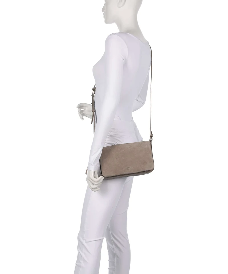 Liebeskind Nina Hydro Suede S Umhängetasche neutral grey
