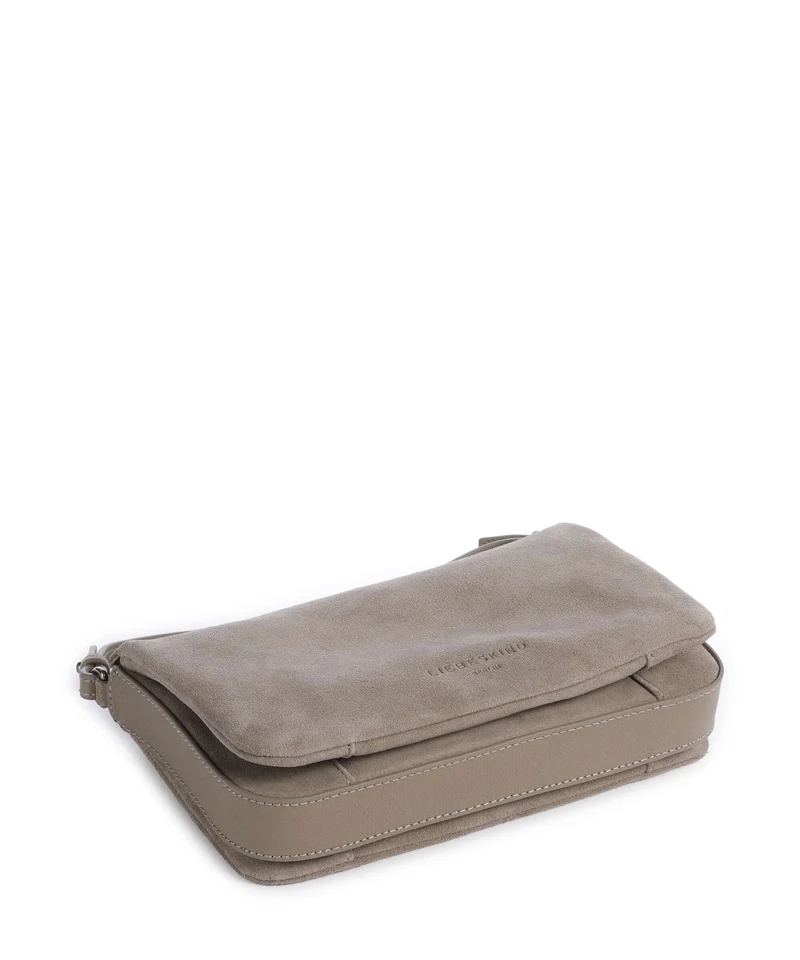 Liebeskind Nina Hydro Suede S Umhängetasche neutral grey