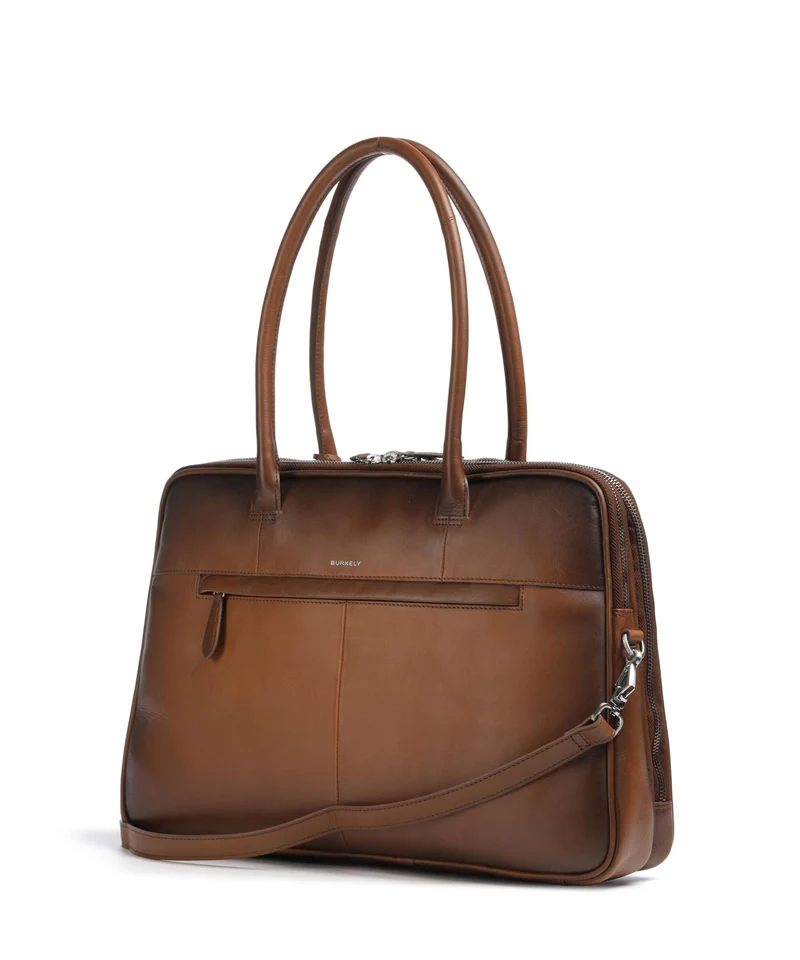 Burkely Ledger Shopper cognac