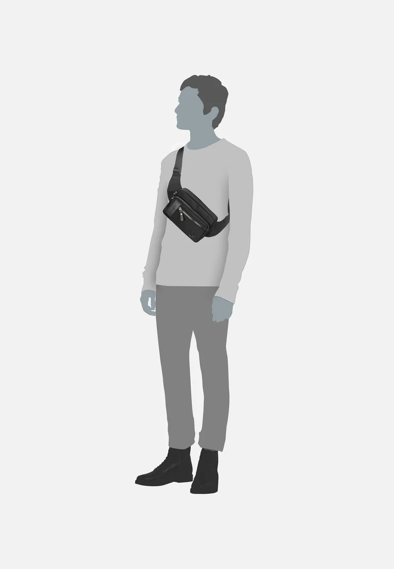 Nero Schwarz - Bauchtasche