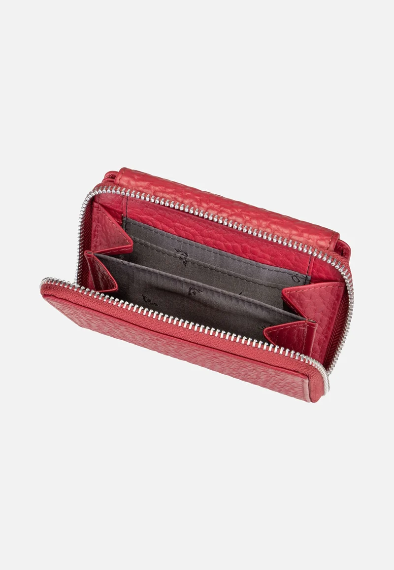 Hirsch 70607 Granat - Portemonnaie