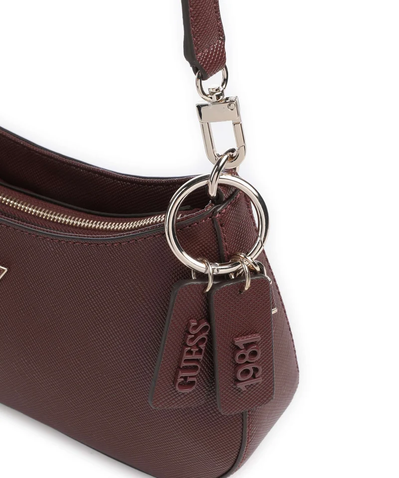 Guess Noelle II Schultertasche burgundy