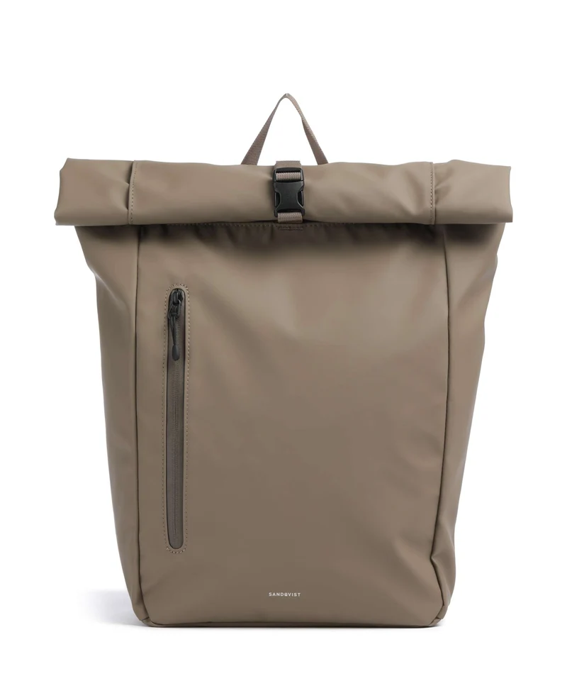 Sandqvist Stream Rolltop Rucksack clay