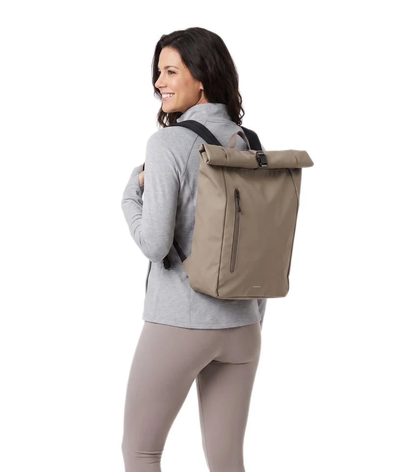 Sandqvist Stream Rolltop Rucksack clay
