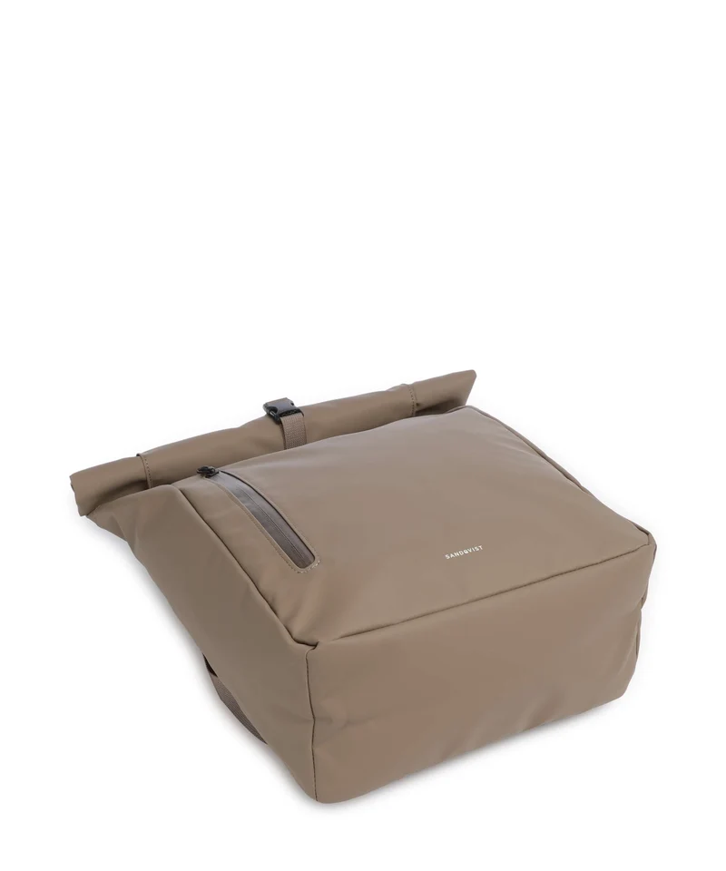 Sandqvist Stream Rolltop Rucksack clay