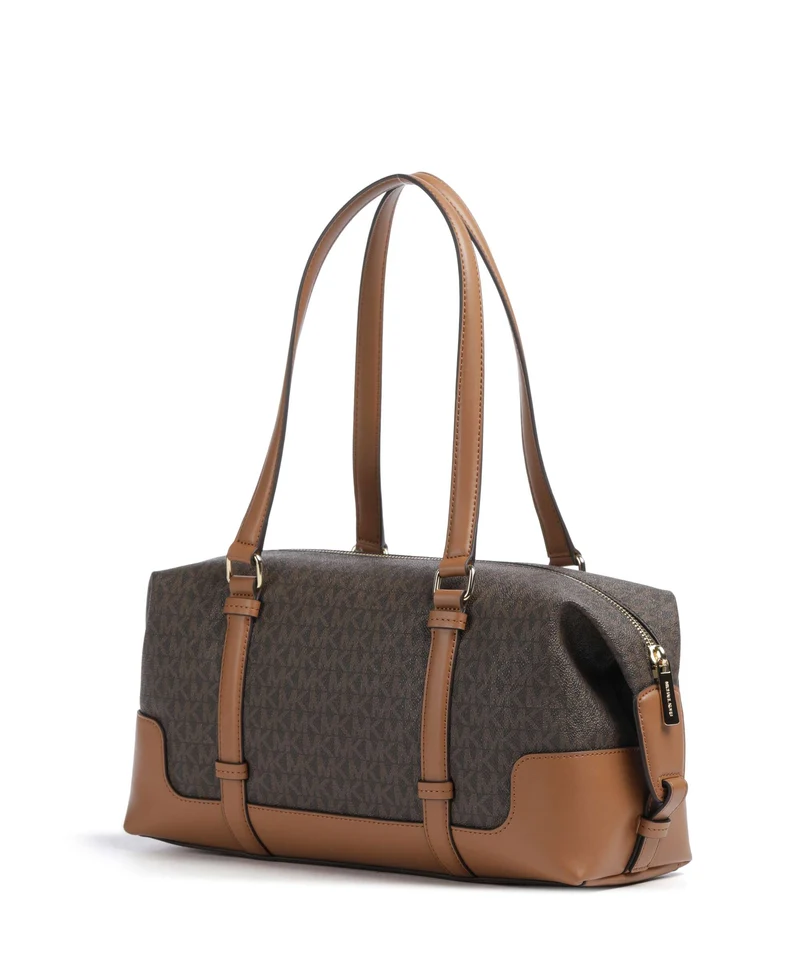 Michael Kors Teddi Large Schultertasche brown/acorn