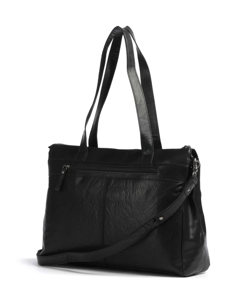 Spikes & Sparrow Bronco Yasmijn Shopper black