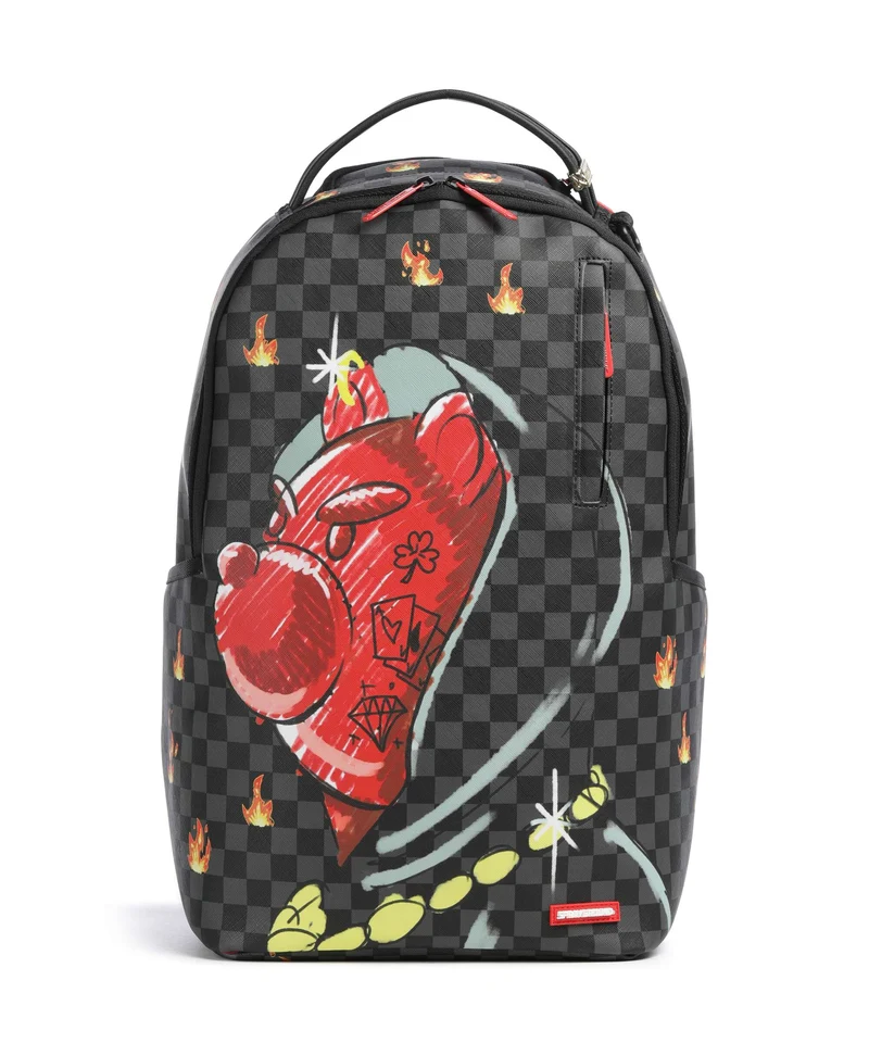 Sprayground Diablo Sketchy Hoodie Rucksack multicolour