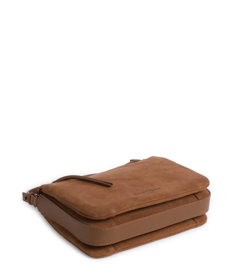 Liebeskind Nina Hydro Suede M Umhängetasche brown