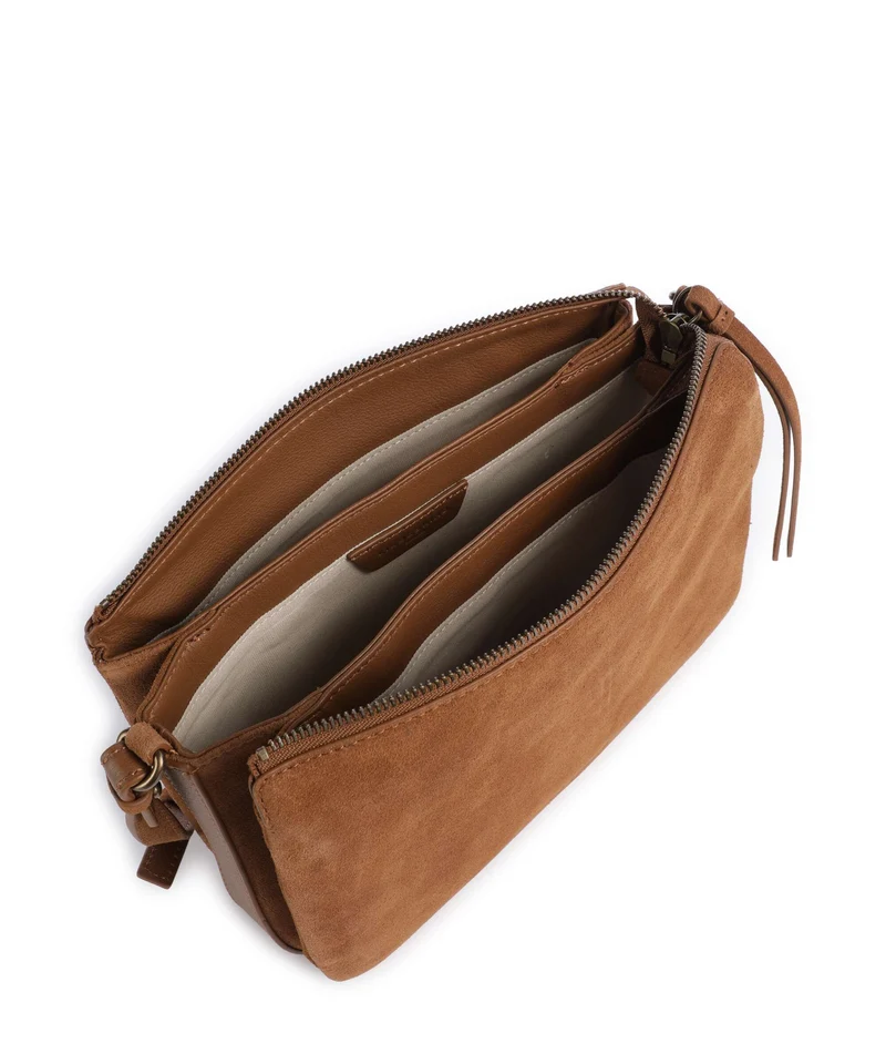 Liebeskind Nina Hydro Suede M Umhängetasche brown