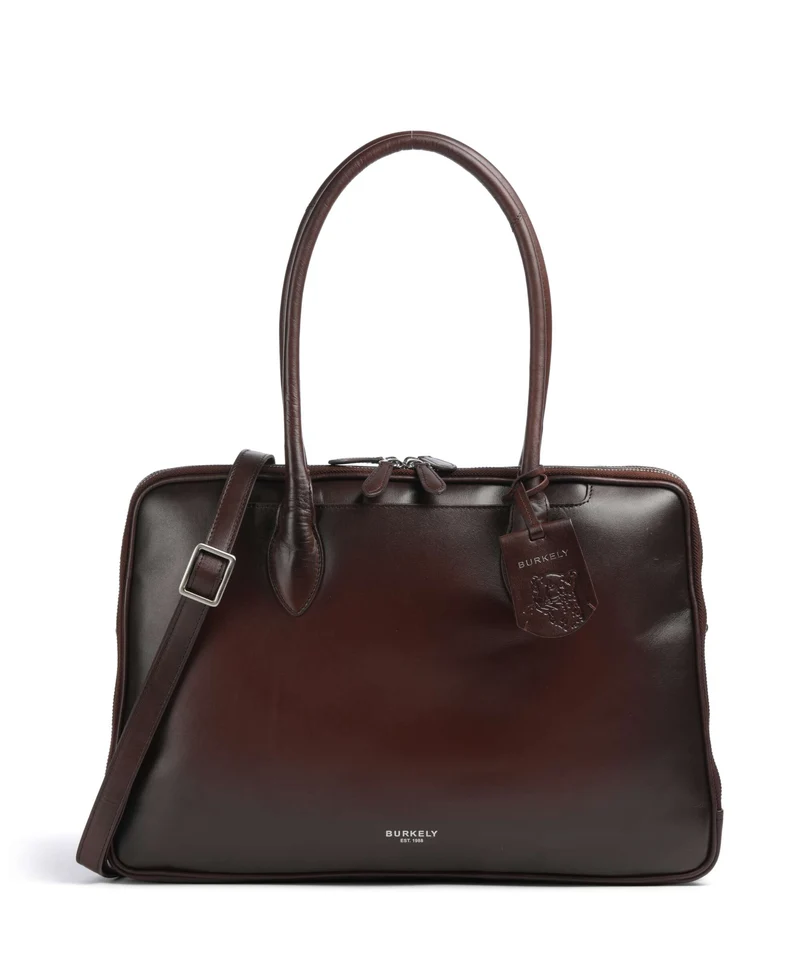 Burkely Ledger Shopper burgundy
