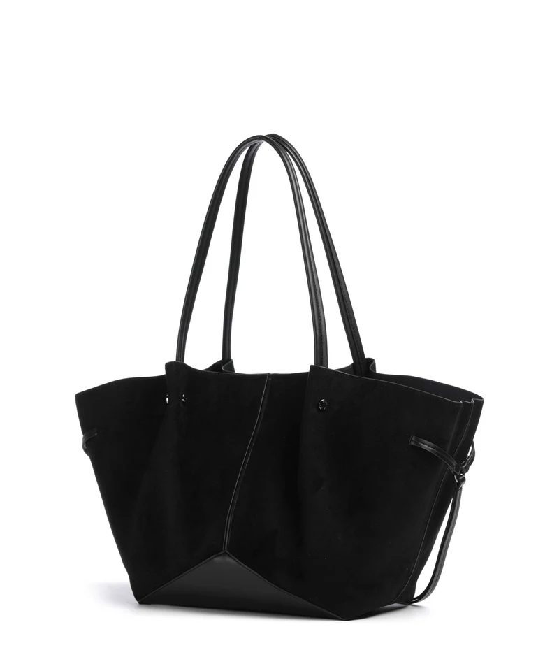 Karl Lagerfeld K/Pierced Medium Shopper black gunmetal