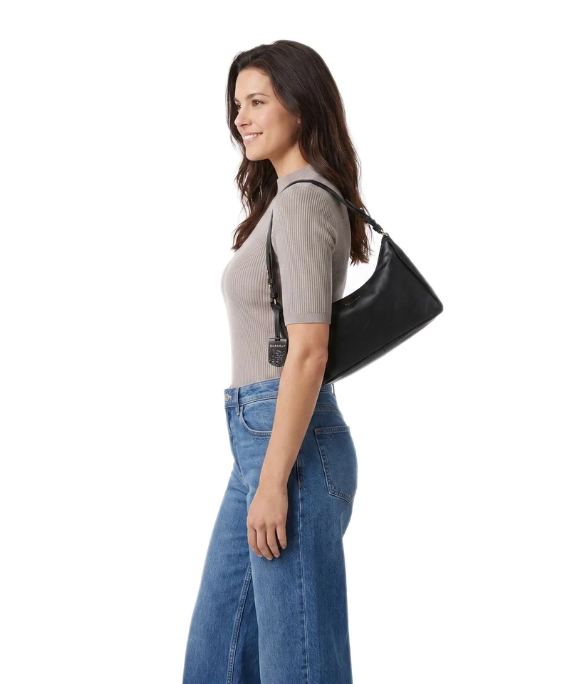 Burkely Fine Florence Schultertasche black