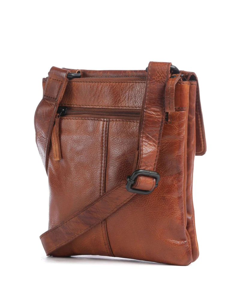 Spikes & Sparrow Apache Jake Umhängetasche brandy