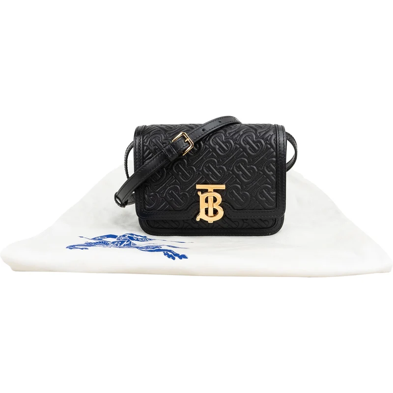 Burberry Quilted Lambskin Small TB Emilia Crossbody Bag